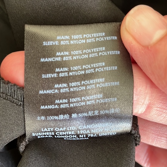 Lazy Oaf Pretty Ugly Babydoll Dress Black 12 - Picture 13 of 14